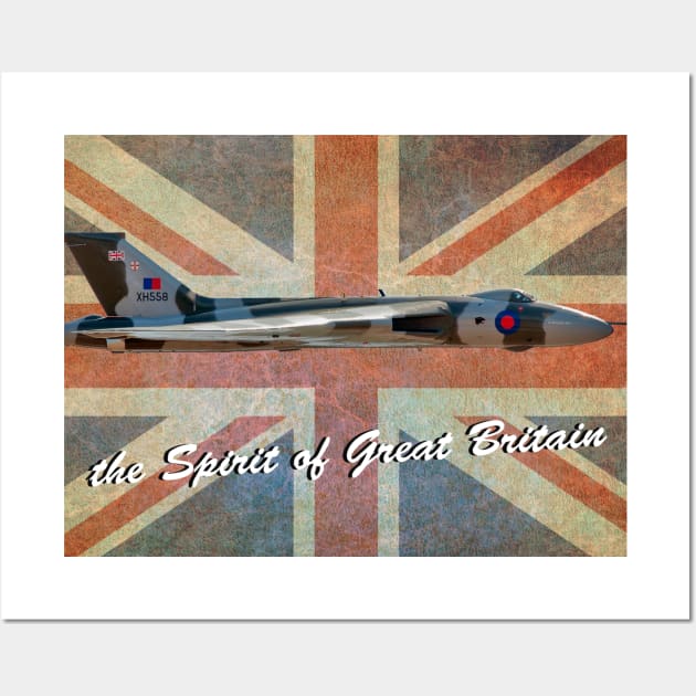 The Spirit of Great Britain and the Union Jack Wall Art by SteveHClark